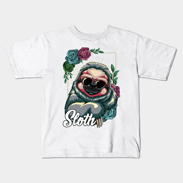 Sloth Kids T-Shirt by Lumio Gifts